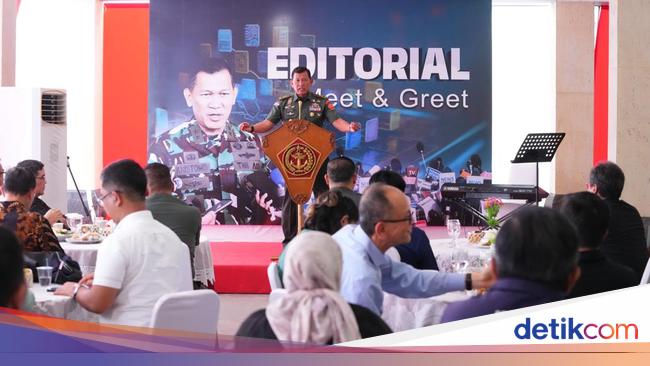Bertemu Para Pemred, Kapuspen TNI Bahas Peran Penting Media Massa