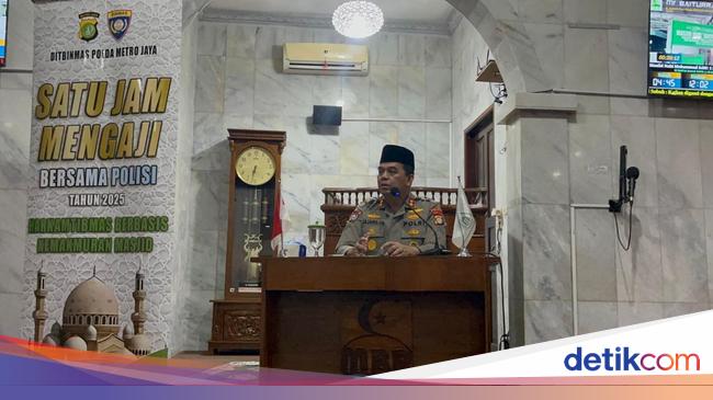 Polda Metro Tekankan Pentingnya Masjid sebagai Pusat Pemelihara Keamanan