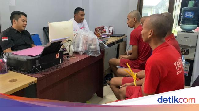 4 Pria Pandeglang Ditangkap gegara Curi Laptop-Tabung Gas demi Beli Rokok