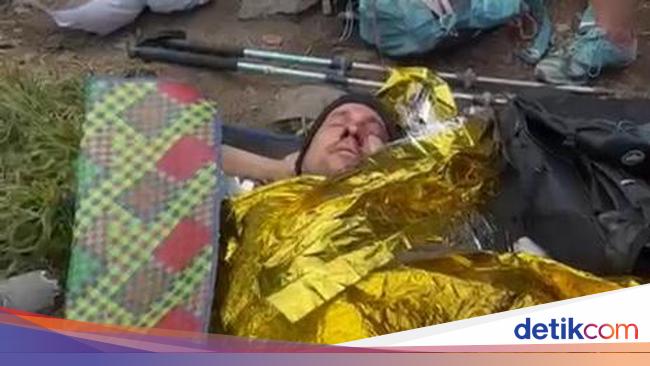 Pendaki Asal Swiss Terjatuh di Gunung Rinjani, Tim Evakuasi Dikerahkan