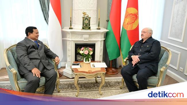 Prabowo Sempat Bertemu Presiden Belarus Lukashenko, Ini yang Dibahas