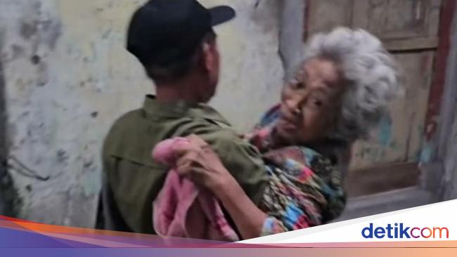Viral Ibu Lansia di Surabaya Dibuang ke Panti Jompo, Anak Beri Penjelasan