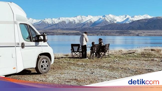 Mood Akhir Pekan, Rezky Aditya-Citra Kirana Naik Campervan Nikmati New Zealand