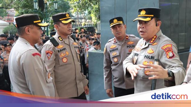 1.180 Personel Polisi Amankan Sidang Duplik Hasto Kristiyanto di PN Jakpus