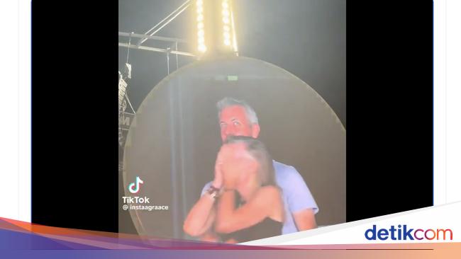 Meme Konser Coldplay Ciduk CEO Teknologi Selingkuh dengan Bos HRD