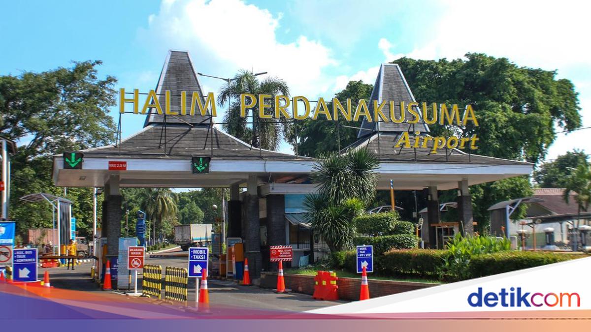 Penutupan Bandara Halim Perdanakusuma Diperpanjang hingga Pukul 18.00 WIB