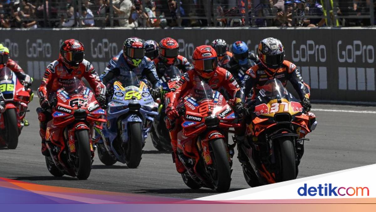 Jadwal MotoGP Austria 2025, Sprint Race Digelar Malam Ini