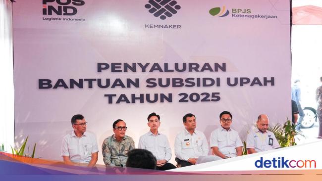 Wapres Gibran Tinjau Langsung Penyaluran Bantuan Subsidi Upah di Boyolali