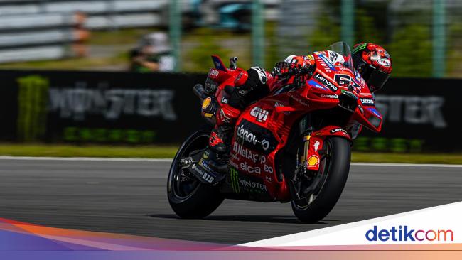 Motor Bermasalah, Bagnaia Gagal Tuntaskan Sprint Race