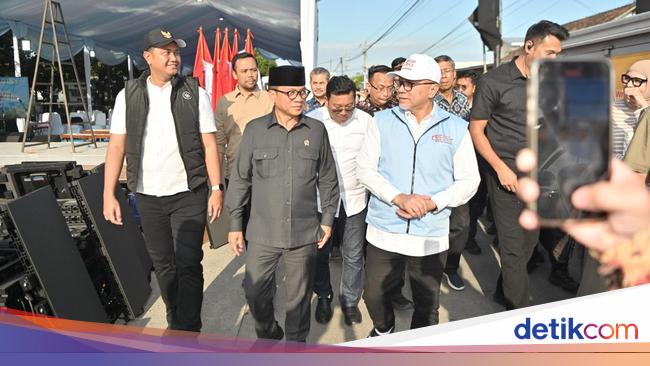 Dampingi Zulhas, Mendes Yandri Cek Persiapan Launching Kopdes Merah Putih