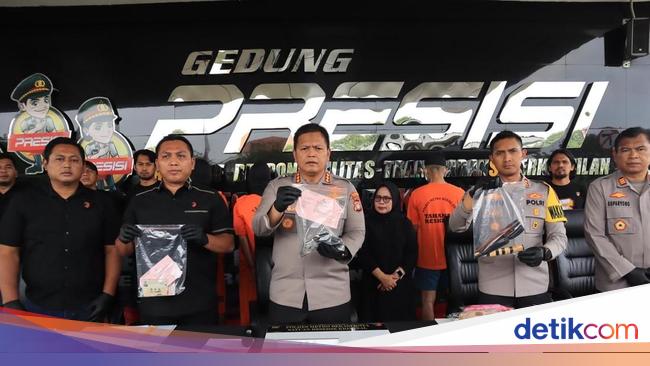 Polisi Tangkap 2 Pelaku Curanmor Todong Senpi Replika di Bekasi