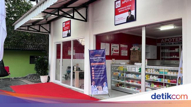 6 Gerai Koperasi Desa Merah Putih Buka Sejak Pagi Jelang Diluncurkan Prabowo