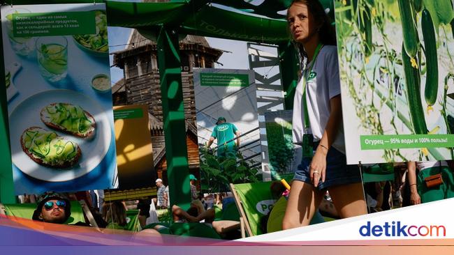 Festival di Rusia Ini Isinya Serba Timun