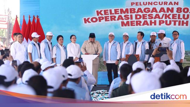 Dampingi Prabowo Rilis Kopdes Merah Putih, Mendagri: Wajib Diikuti-Didukung