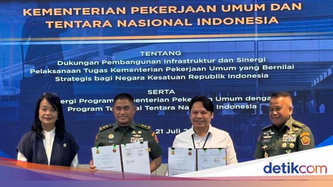 Gandeng TNI, Kementerian PU Ngebut Bangun Infrastruktur Perbatasan