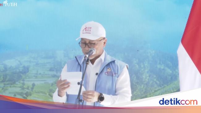Peluncuran Kopdes Merah Putih, Zulhas Pedomani Arahan Prabowo soal Swasembada