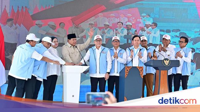 Prabowo Resmi Luncurkan 80 Ribu Koperasi Desa Merah Putih