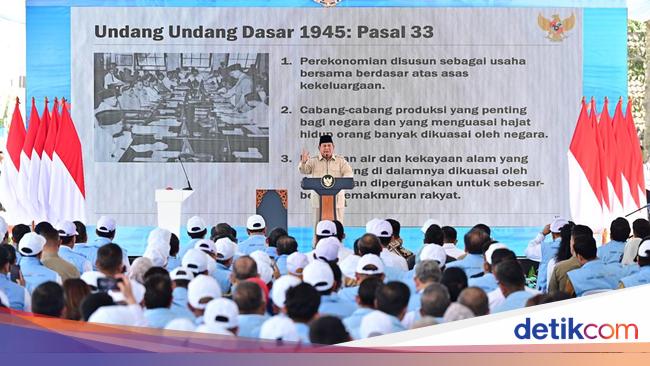Warning Prabowo ke Penggiling Padi Bandel: Kalau Tak Tertib, Saya Akan Sita!