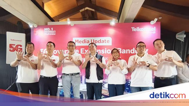 5G Telkomsel Tanpa Putus di Bandung, Internet Ngebut Hingga 730 Mbps