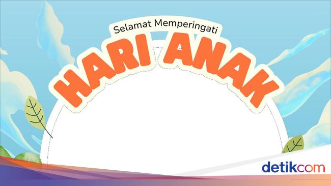 25+ Twibbon dan Ucapan Selamat Hari Anak Nasional 2025