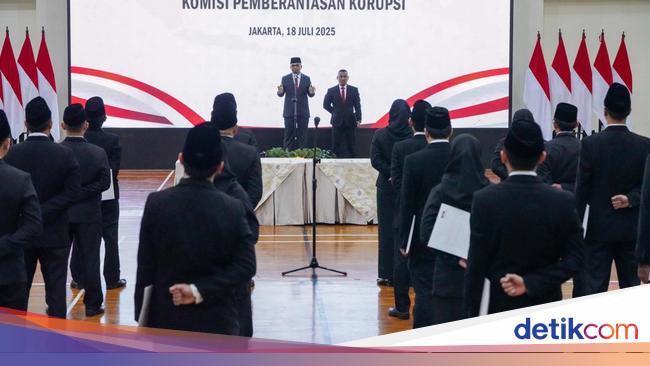 Ketua KPK Lantik 40 Penyidik-Penyelidik Baru, Minta Perkuat Penindakan