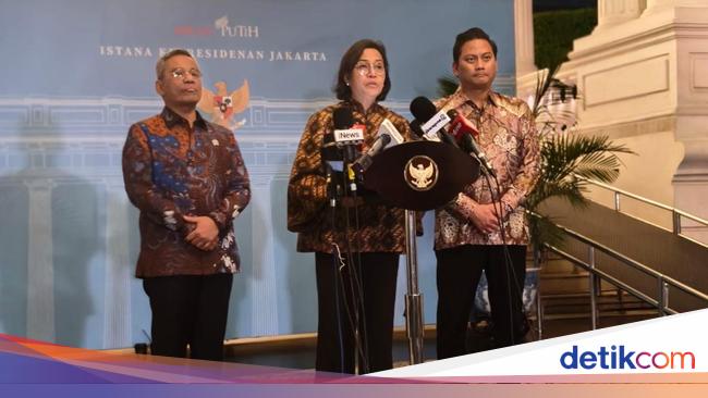 Menkeu Sri Mulyani Bawa 2 Wamen Lapor APBN 2025 ke Prabowo di Istana