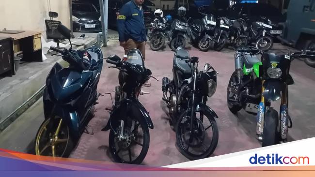 Balap Liar di Depan Kawasan Kantor Pemprov Banten, 6 Orang Ditangkap