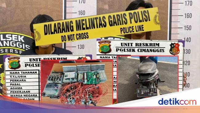 Polisi Tangkap 2 Maling Curi 8 Mesin Dryer di Gudang Cimanggis Depok
