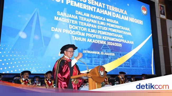 Mendagri Dorong Lulusan IPDN Jadi Agen Perubahan di ASN