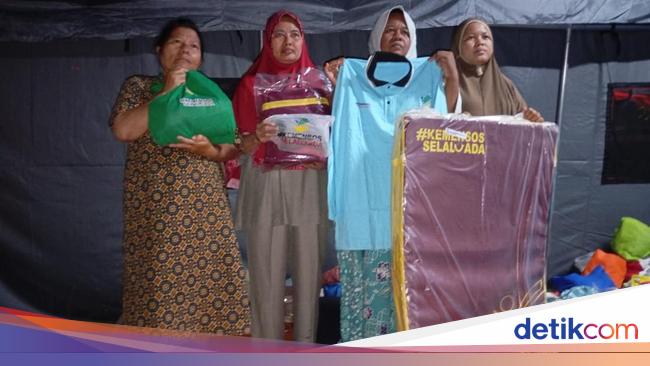 Kemensos Salurkan Bantuan untuk Korban Kebakaran di Bukit Duri-Tambora