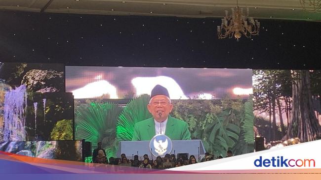 Di HUT Ke-27 PKB, Ma'ruf Amin Dukung Prabowo Laksanakan Pasal 33 UUD 1945