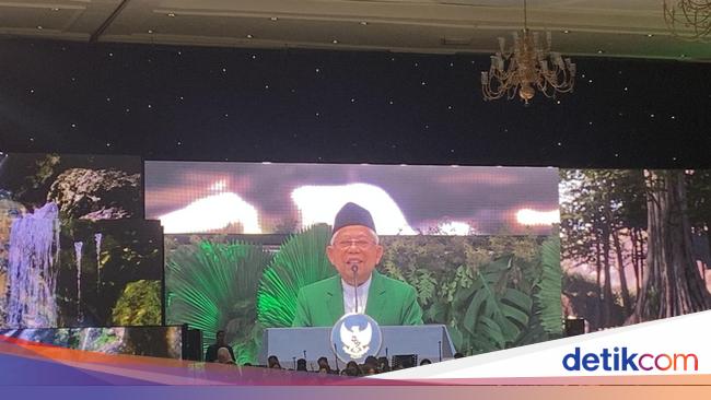 Di Depan Prabowo, Ma'ruf Minta Tambang Dipakai untuk Kemakmuran Rakyat