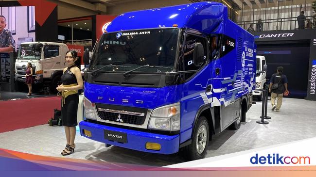 Mitsubishi Fuso Bawa Truk Powerbank, Begini Wujudnya
