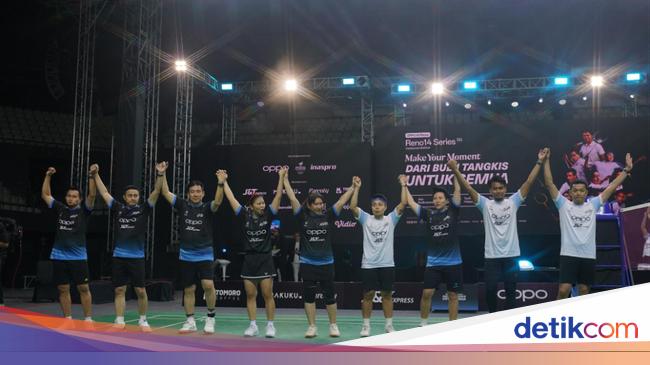 OPPO Ukir Sejarah Bareng 9 Legenda Bulutangkis, Donasi Tembus Rp2,5 M!