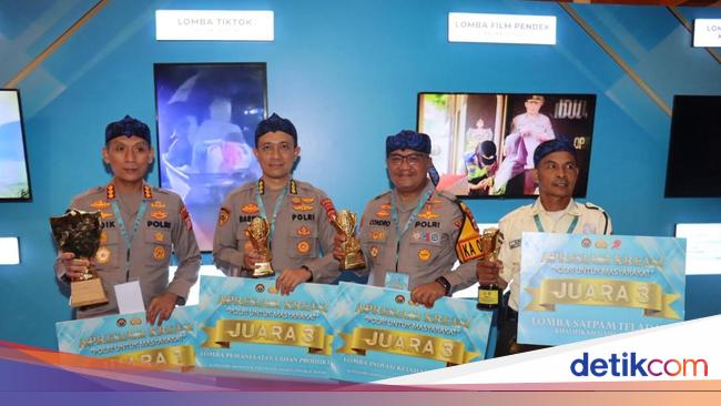 Polda Banten Raih 4 Penghargaan di Ajang Awarding Day Divisi Humas Polri 2025