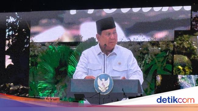 Kelakar Prabowo di HUT PKB: Kopi Senjata Rahasia Saya, Bisa Bikin Pintar