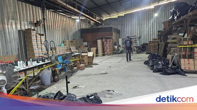 Pabrik Produksi Oli Palsu di Tangerang Digerebek Polisi, 8 Orang Ditangkap