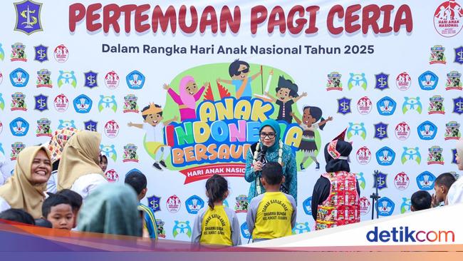 Peringati Hari Anak Nasional, Pemkot Surabaya Gelar 'Pertemuan Pagi Ceria'