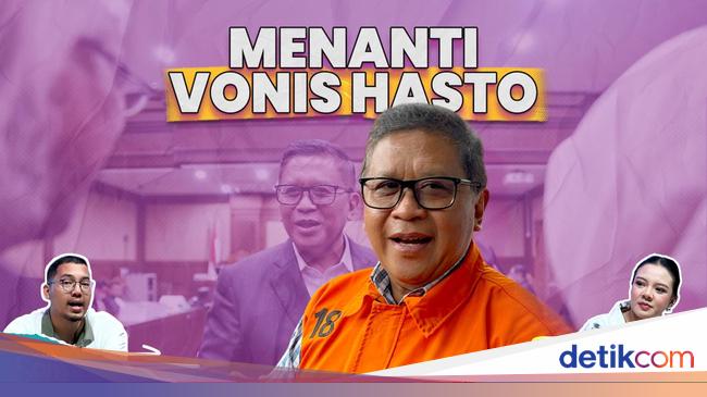Hasto Menanti Vonis