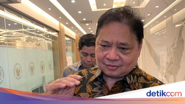 Ekonomi RI Tumbuh 5,12%, Airlangga Sebut Lebih Tinggi dari Malaysia-Singapura