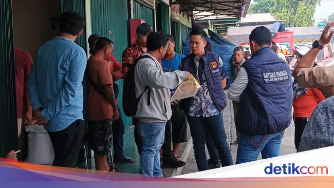 Prabowo Kecam Beras Oplosan, Pasar Induk Cipinang Diliputi Ketegangan