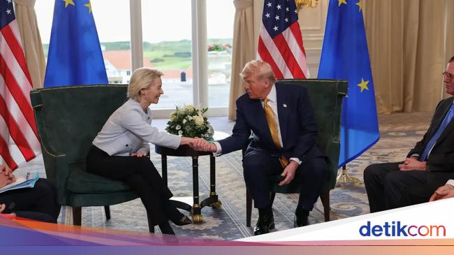 UE Wajib Beli LNG-Bahan Bakar Nuklir AS agar Trump Mau Turunkan Tarif Jadi 15%