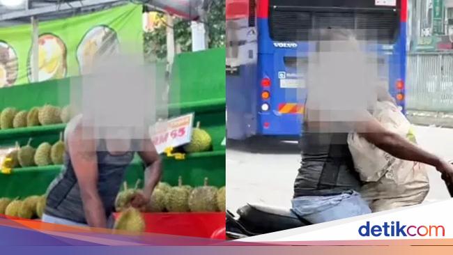 Duh! Pria Ini Curi Durian Musang King Berkali-kali di Siang Hari