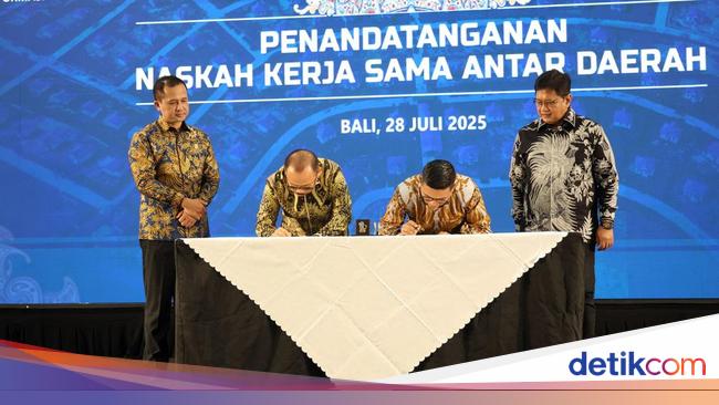 Gubernur Andra Soni Teken MoU Kirim 44 KK Jadi Transmigran ke Luar Pulau Jawa