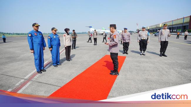 Kapolri Bertolak ke Lampung Groundbreaking SPPG Polri