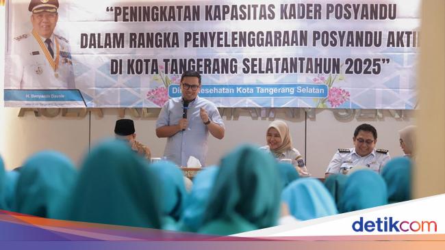 Pemkot Tangsel Tekan Masalah Kesehatan Lewat Program Ngider Sehat-Posyandu