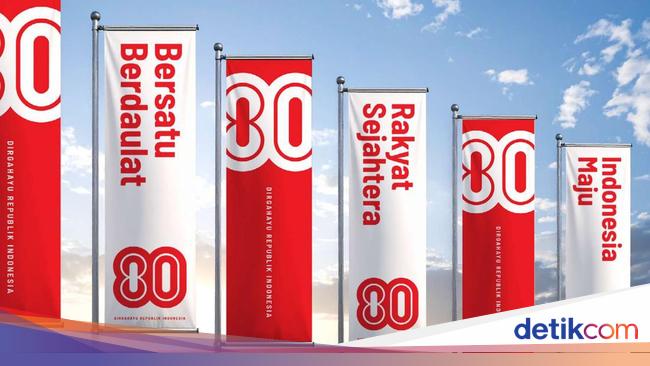 Umbul-umbul HUT ke-80 RI: Link Desain dan Pedoman Penggunaan
