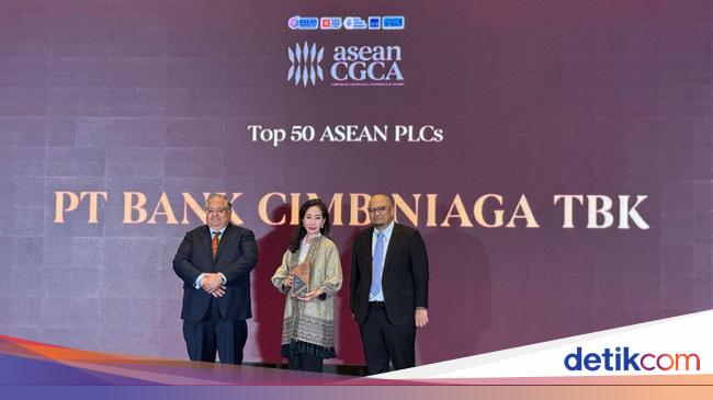CIMB Niaga Raih Penghargaan Top 50 Perusahaan Terbuka ASEAN Terbaik