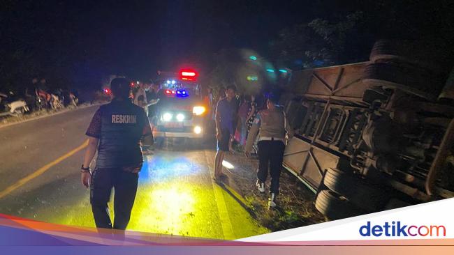Sopir Bus Maut Tewaskan 4 Orang Jemaah Umrah Asal Jambi Jadi Tersangka