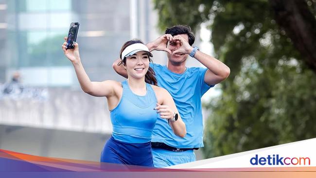 27 Menit Gisel dan Cinta Brian Lari Bareng Rayakan Ultah